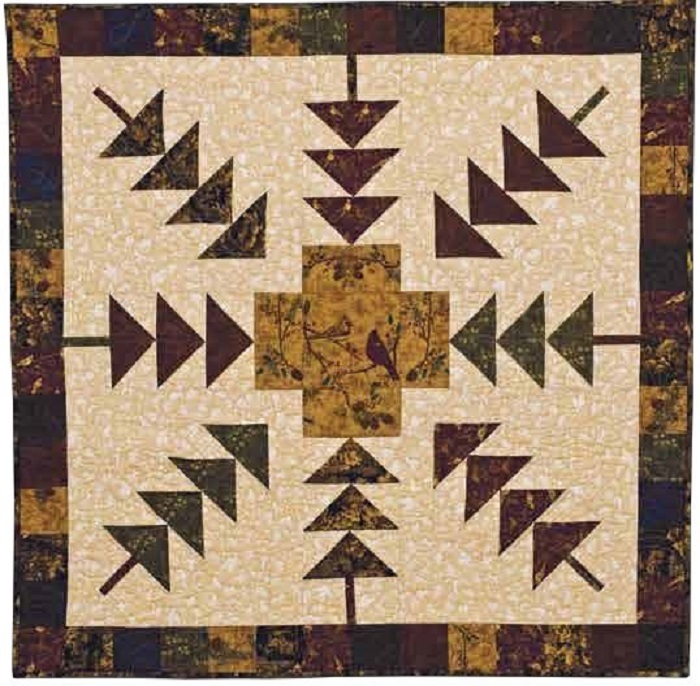 Birds in the Forest Quilt Pattern: Free Spring Design Birds in the Forest Quilt Pattern: Free Spring Design