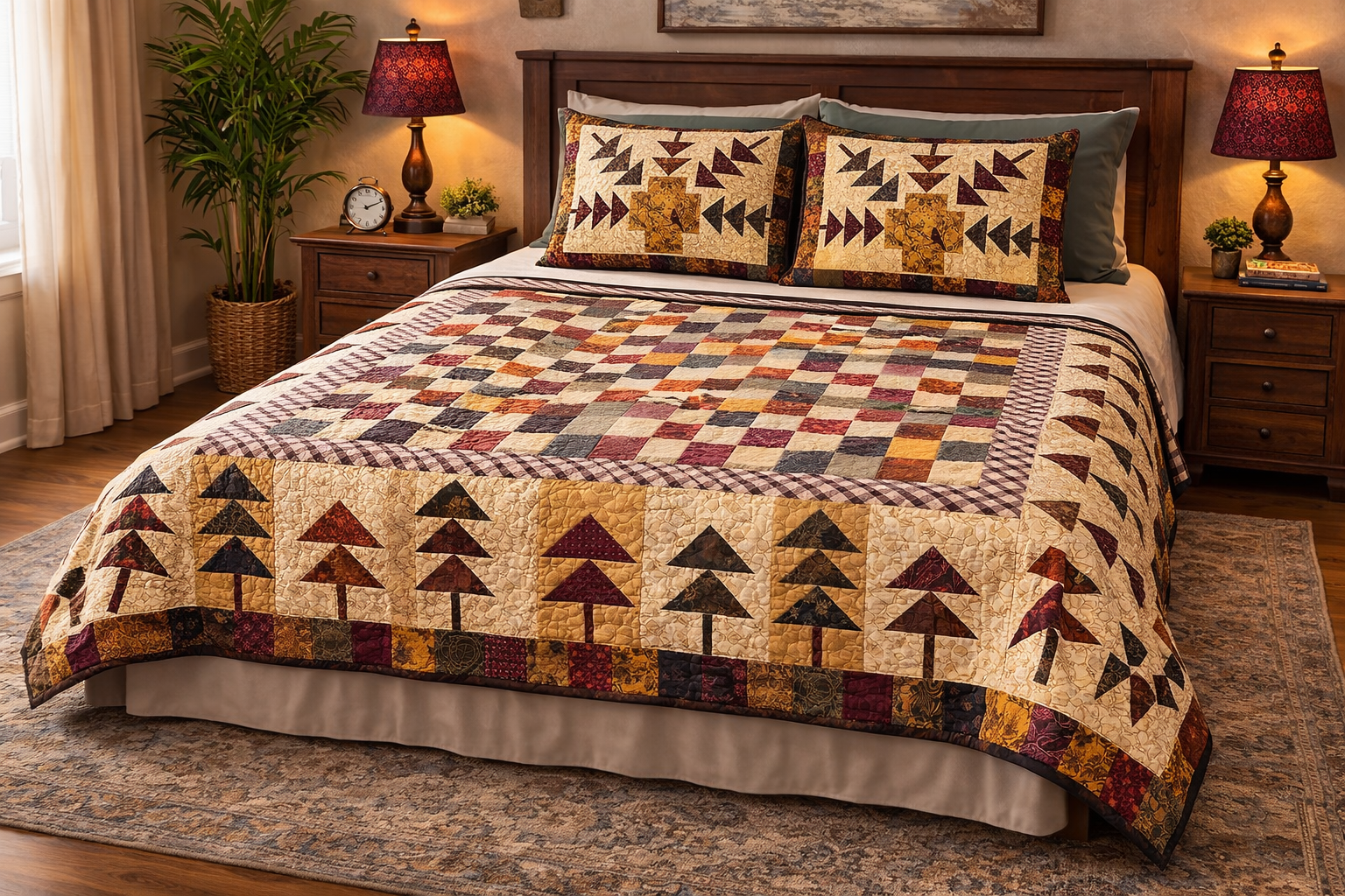Birds in the Forest Quilt Pattern: Free Spring Design Birds in the Forest Quilt Pattern: Free Spring Design