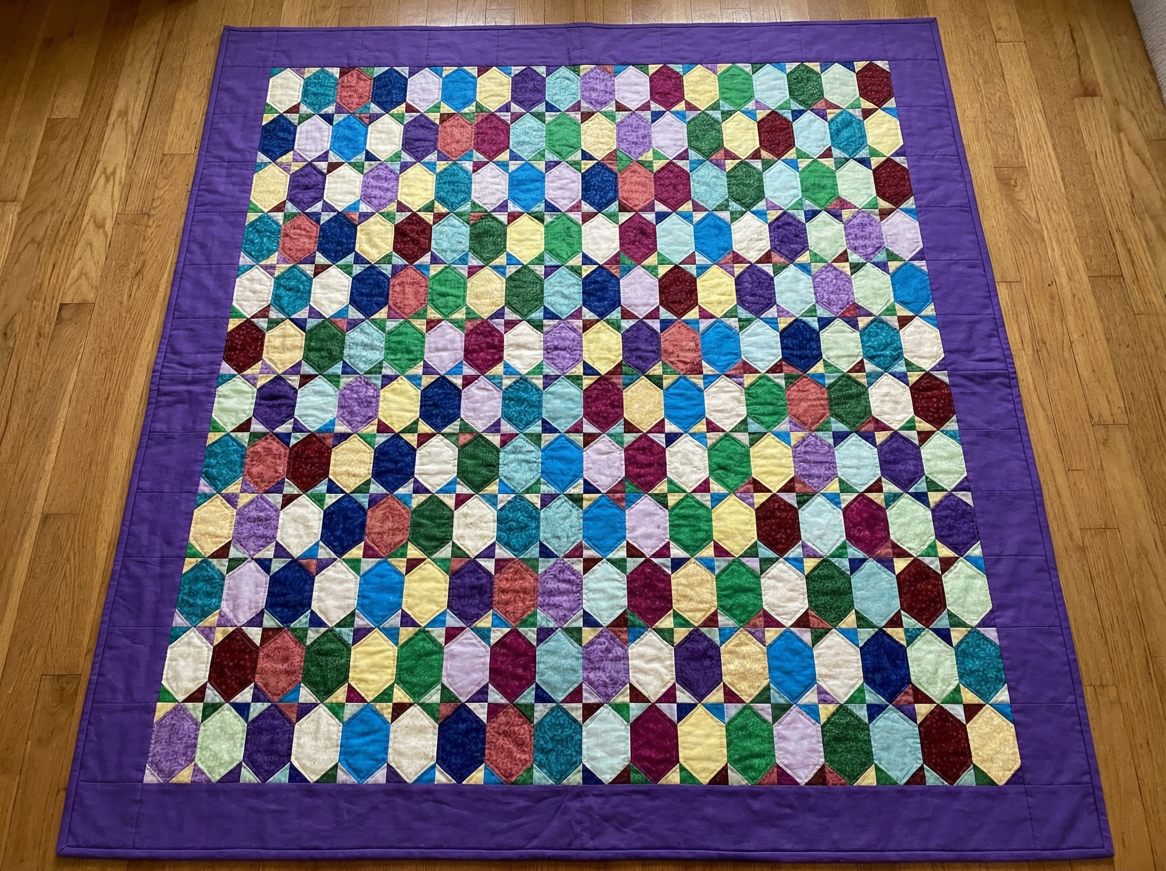 Bejeweled Quilt Pattern: Free PDF Design by Lucy Fazely 1 Bejeweled Quilt Pattern: Free PDF Design by Lucy Fazely