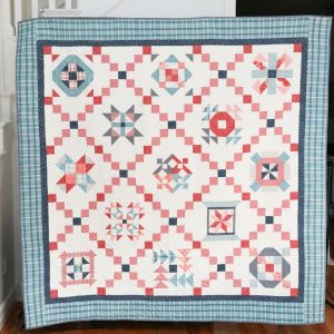 Free Sampler Quilt Tutorial Pattern 3 Free Sampler Quilt Irish Chain Layout: A Complete Tutorial by Amy Smart