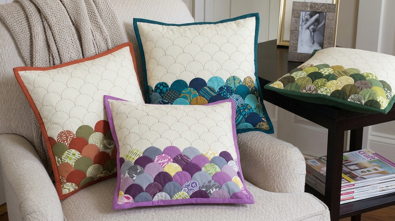 Clamshell Pillow Pattern Clamshell Pillow Pattern