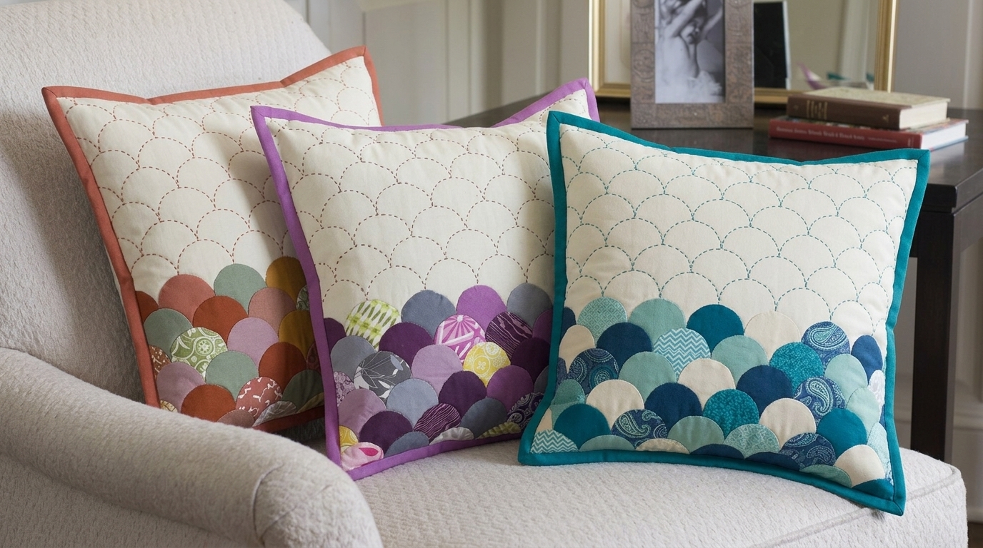Clamshell Pillow Pattern Clamshell Pillow Pattern