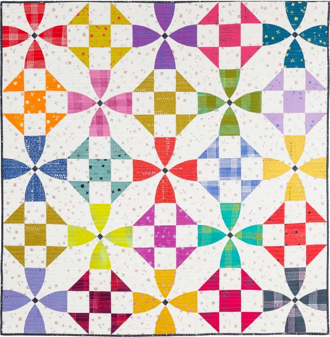 Happy Village Quilt Pattern: Precision House Blocks 1 Happy Village Quilt