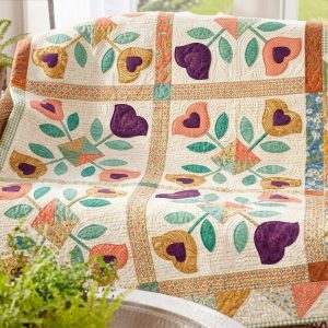 Free Tulip Quilt Festival Pattern & PDF Sewing Guide 4 Tulip Quilt Festival