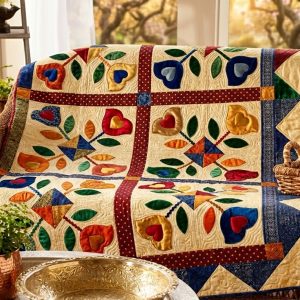 Free Tulip Quilt Festival Pattern & PDF Sewing Guide 3 Tulip Quilt Festival
