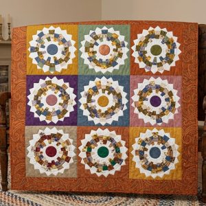 Dresden Blooms Quilt: A Modern Floral Pattern Tutorial 5 Dresden Blooms Quilt, Dresden Plate Pattern, Layer Cake Quilt Patterns, Jenny Doan Quilts, Missouri Star Quilt Co, Floral Quilt Patterns, Dresden Wedge Ruler, Free Quilt Patterns