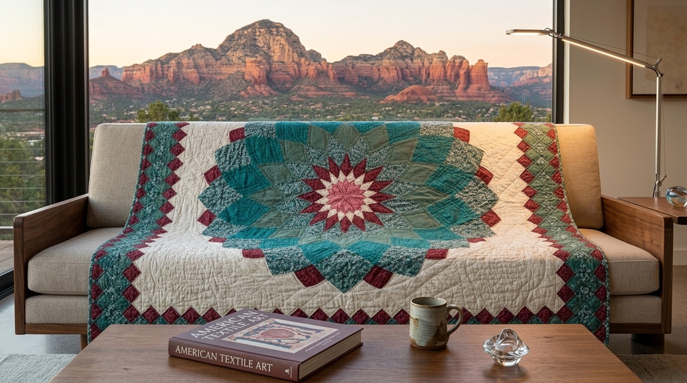 Giant Dahlia Quilt
