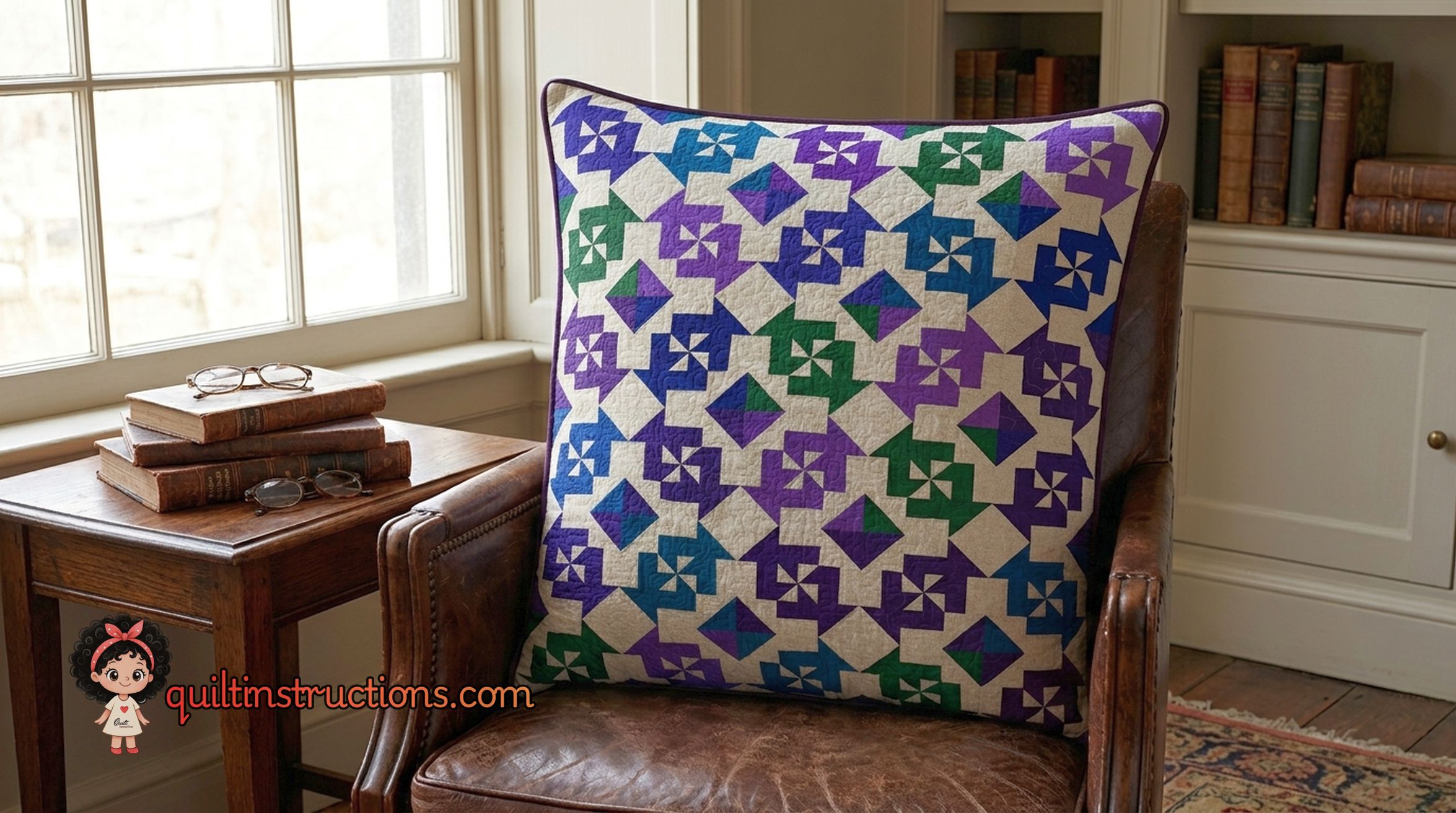 Candy Swirls Quilt: Free Pattern & Tutorial for Beginners 2 Candy Swirls Quilt