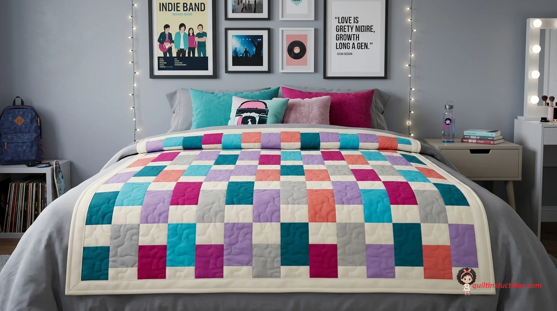 Simple Brick Quilt Pattern: Easy Tutorial & Free PDF Simple Brick Quilt Pattern: Easy Tutorial & Free PDF