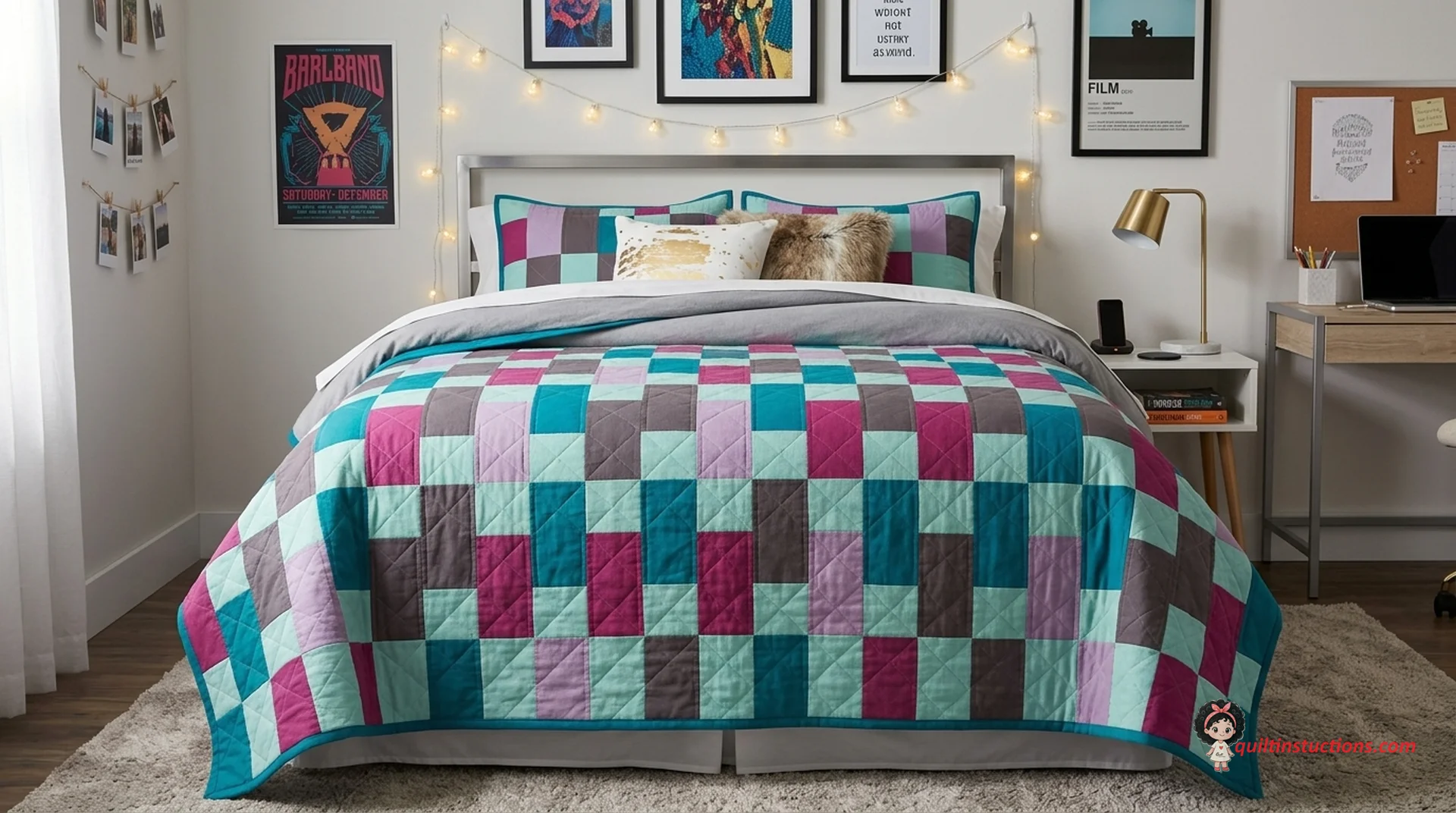 Simple Brick Quilt Pattern: Easy Tutorial & Free PDF Simple Brick Quilt Pattern: Easy Tutorial & Free PDF