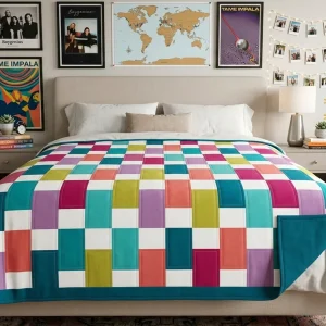Simple Brick Quilt Pattern: Easy Tutorial & Free PDF 2 Simple Brick Quilt 6