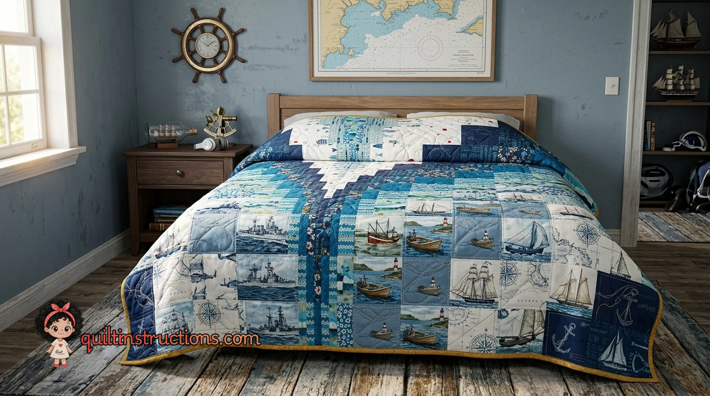 Making Waves quilt free 1 Making Waves Quilt: Modern Free Pattern & Sewing Guide