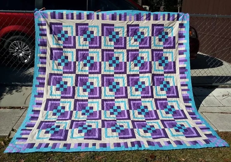 Nine Patch Bento Box Quilt Pattern 🎁🧵 1 Nine Patch Bento Box Quilt Pattern 🎁🧵