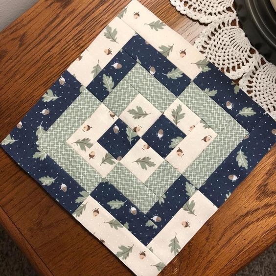 Log Cabin Variation 🏡✨ Log Cabin Variation 🏡✨