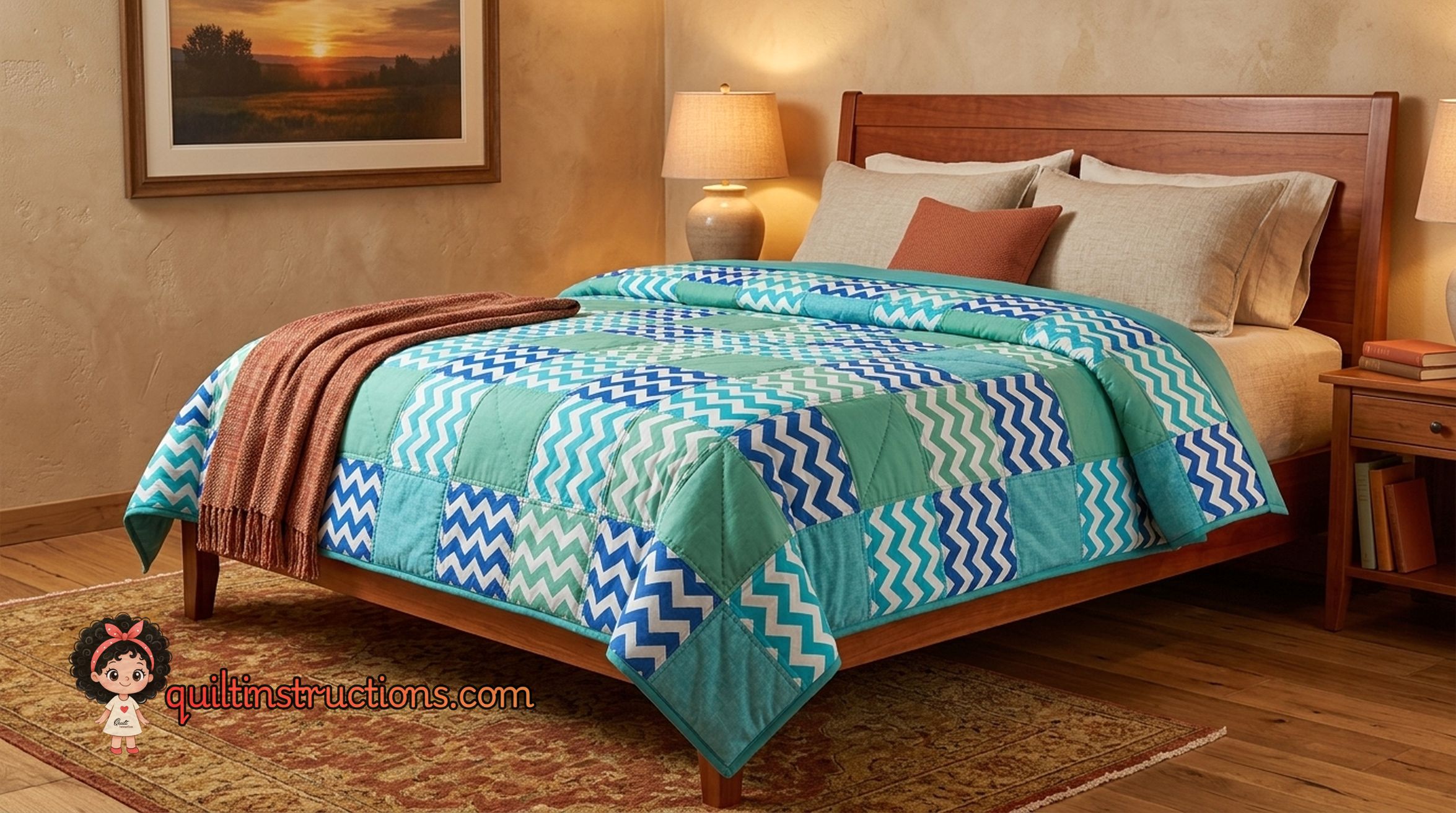 All Around the World Quilt: A Journey in Quilting 1 All Around the World Quilt 1