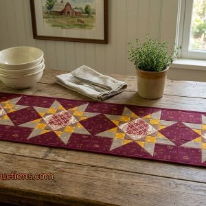Pop Star Quilt Block: Free Pattern & Sewing Instructions 2 Quilt Block Pop Star 6