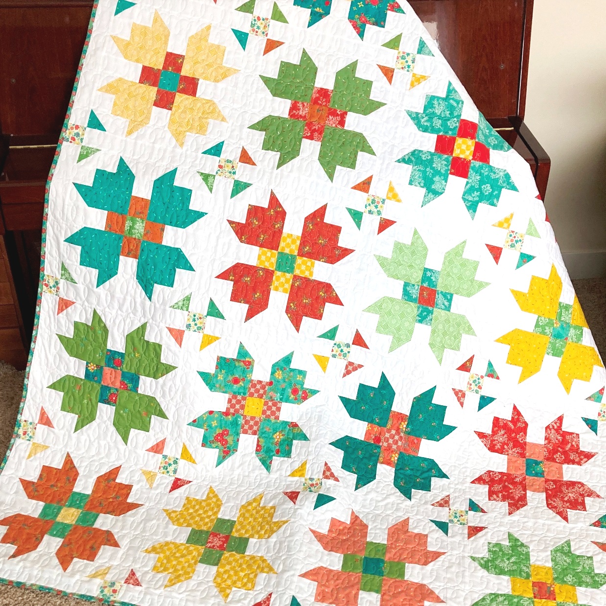 Flora Bloom Quilt A Blossoming Design 🌸 Flora Bloom Quilt A Blossoming Design 🌸