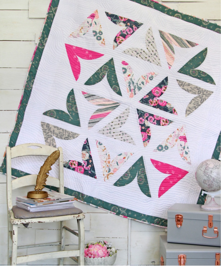 Hearts Quilt Pattern A Timeless Art Gallery Fabrics ❤️ Hearts Quilt Pattern A Timeless Art Gallery Fabrics ❤️