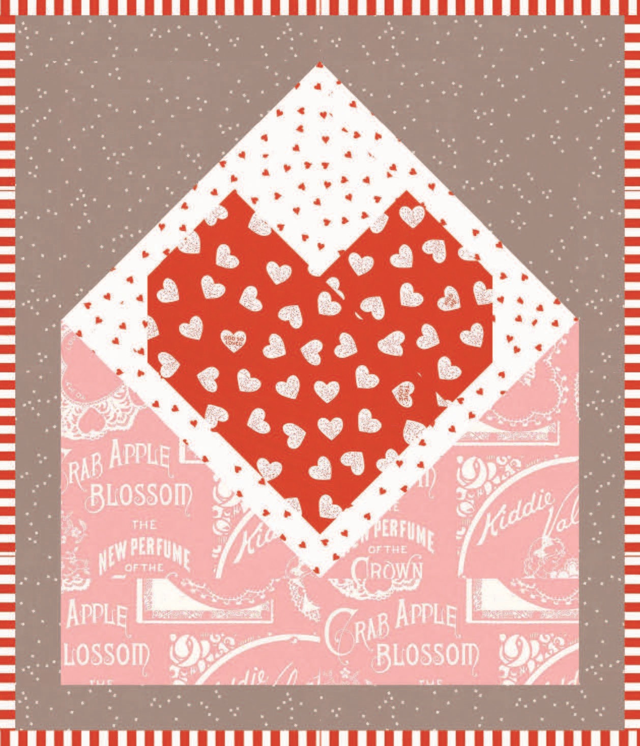 Love Note Mini Quilt A Charming Project by J. Wecker Frisch 💌 Love Note Mini Quilt A Charming Project by J. Wecker Frisch 💌
