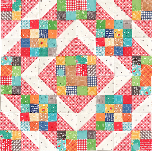 https://quiltinstructions.com/wp-content/uploads/2025/01/beeinmybonnetco.blogspot.com-Vintage-Block-Along-Week-30-Leftovers-Block.pdf Vintage Block Along A Charming Quilting🌸
