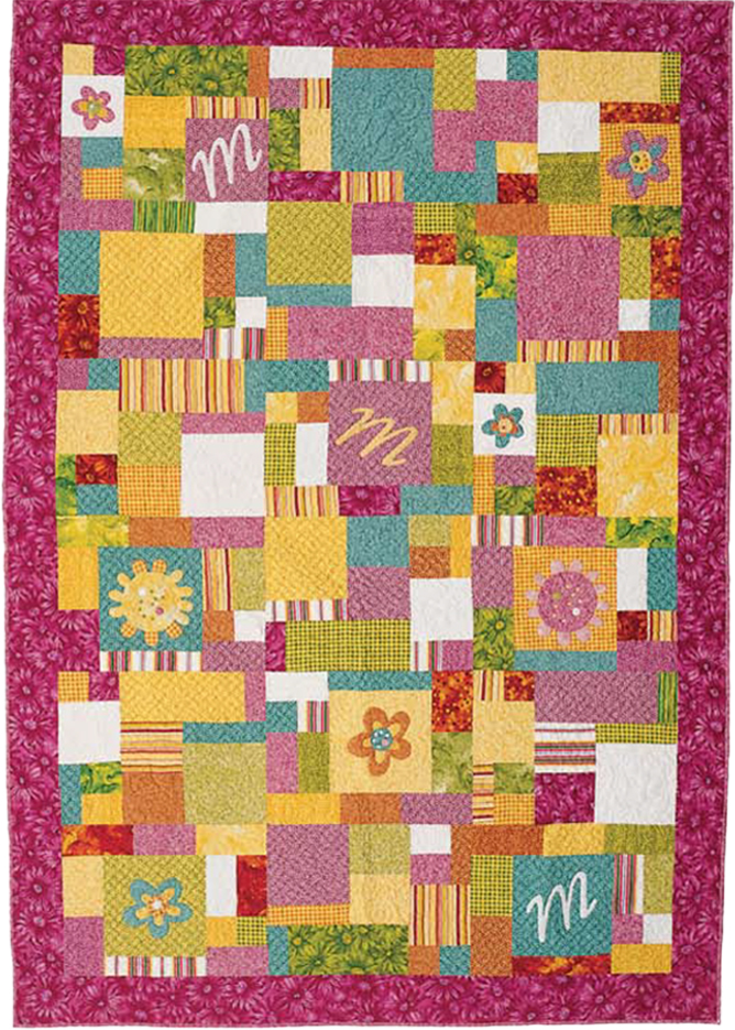 Fast Fusible Daisy Quilt A Sunny Design by Mabeth Oxenreider 🌼☀️ Fast Fusible Daisy Quilt A Sunny Design by Mabeth Oxenreider 🌼☀️