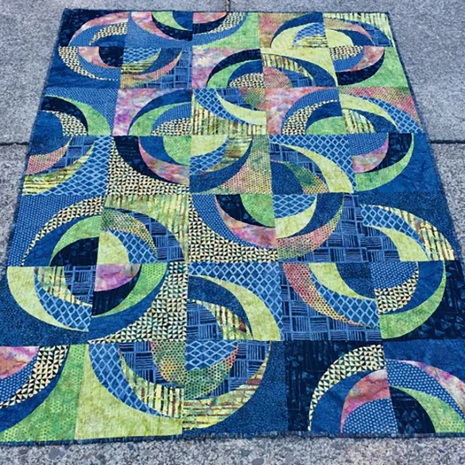 Pattern Blue Onion Quilt 🌟✨ Perfect for you! 3 Pattern Blue Onion Quilt 🌟✨