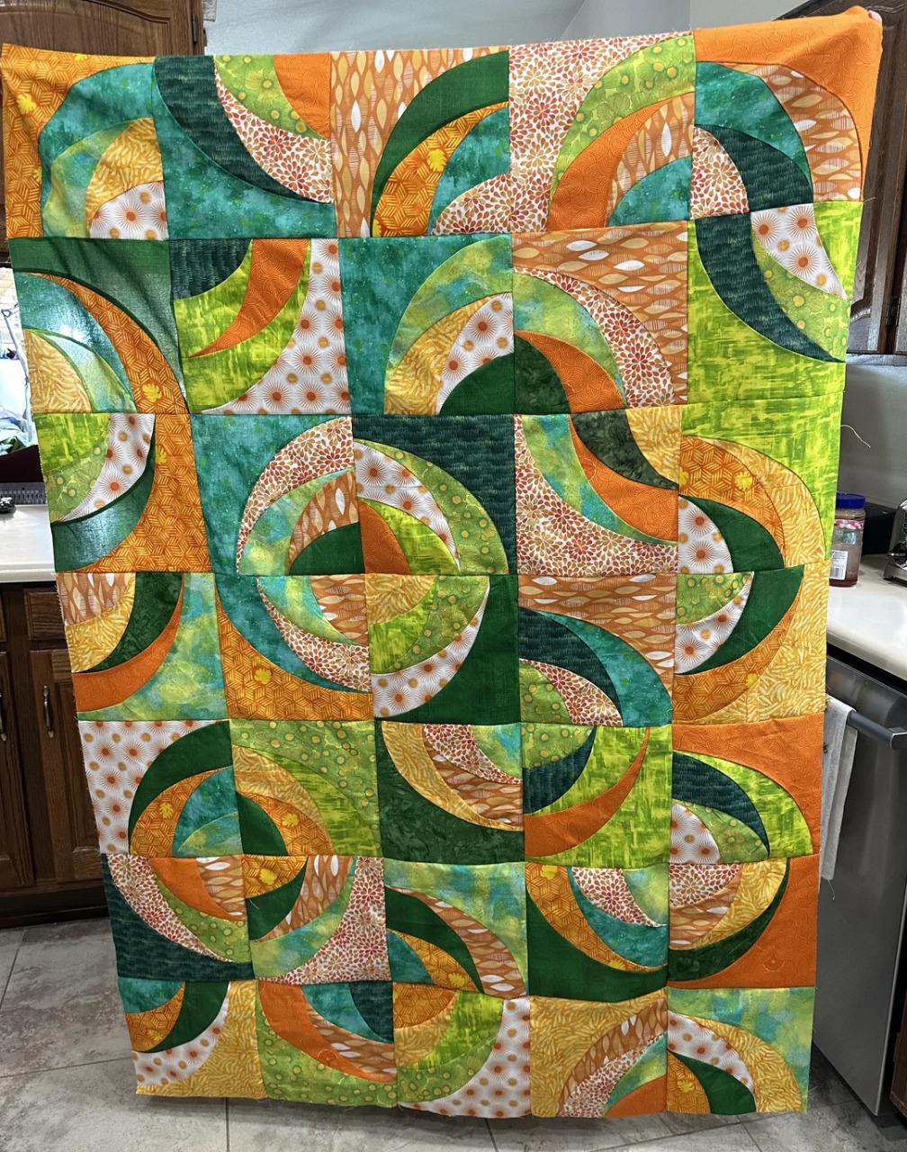 Pattern Blue Onion Quilt 🌟✨ Perfect for you! 1 Pattern Blue Onion Quilt 🌟✨