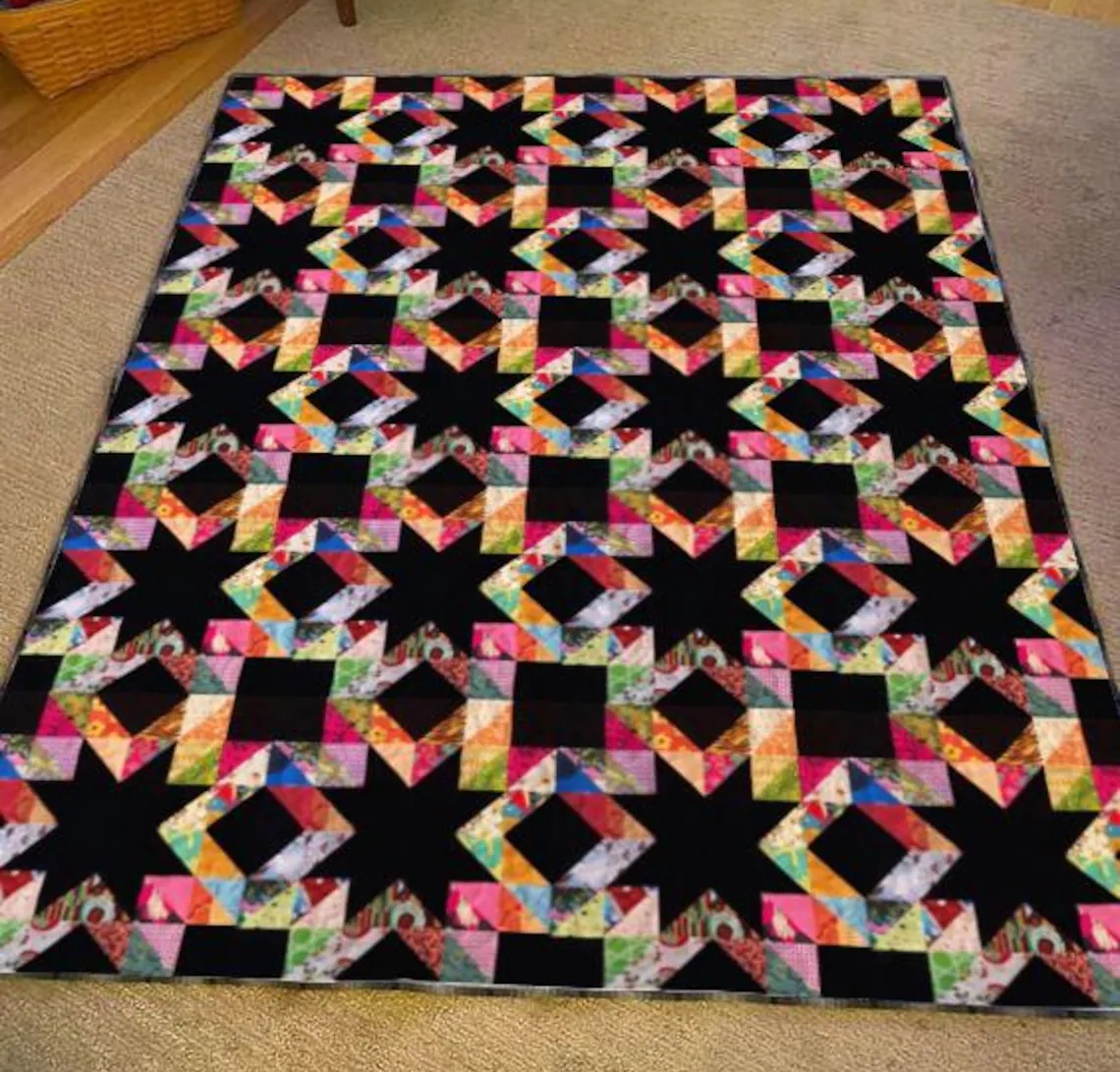 Radiant Summer Quilt Block ☀️🌻Capture the Summer in Fabric! Radiant Summer Quilt Block ☀️🌻Capture the Summer in Fabric!