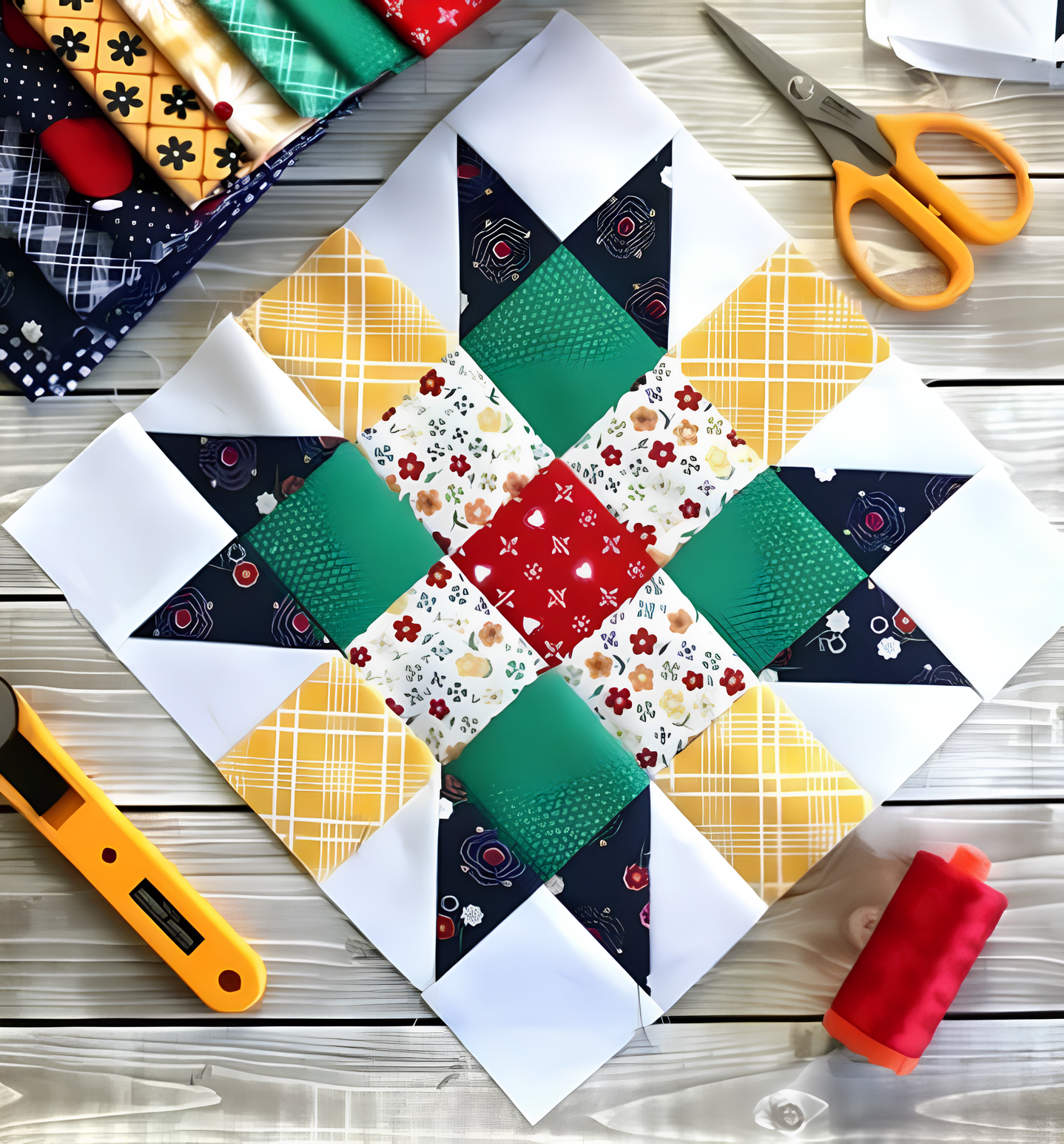 Meet the Makers Quilt Along Block 🧵✨ Celebrate Creativity and Community! 2 Meet the Makers Quilt Along Block 🧵✨ Celebrate Creativity and Community!