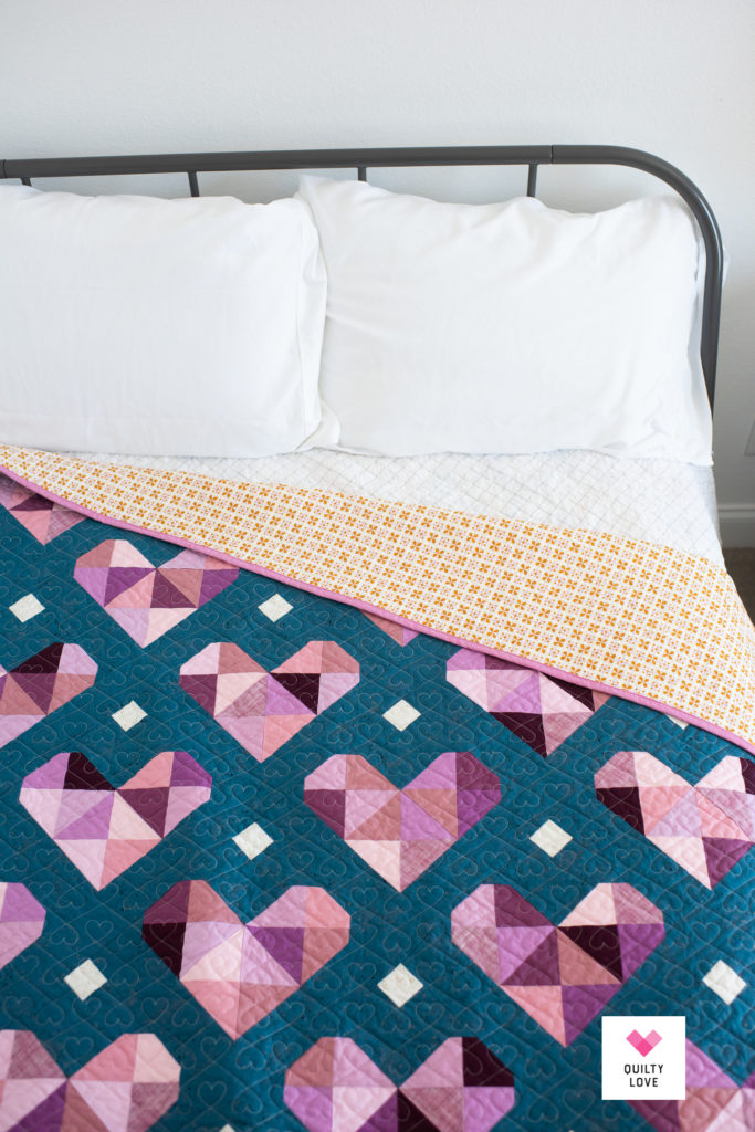Purple and Teal Heart Gems Quilt: A Colorful Expression of Love 💜💚✨ 1 Purple and Teal Heart Gems Quilt A Colorful Expression of Love 💜💚✨