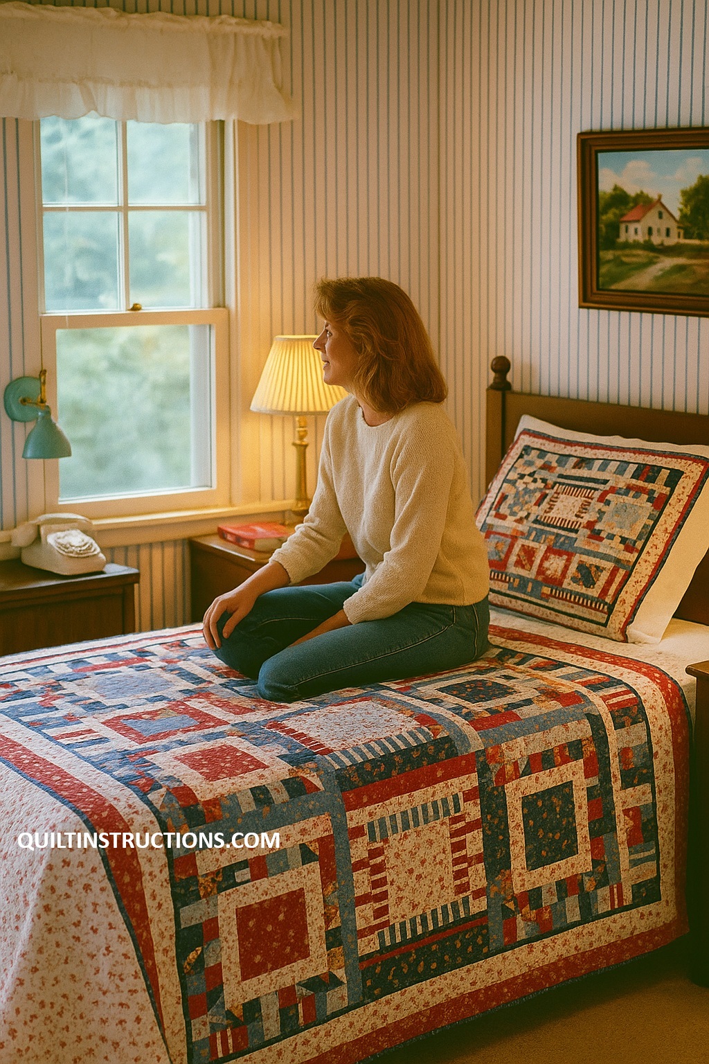 Seaside Cottage Quilt: Embrace Coastal Charm with Every Stitch 🌊✨ 2 Seaside Cottage Quilt: Embrace Coastal Charm with Every Stitch 🌊✨