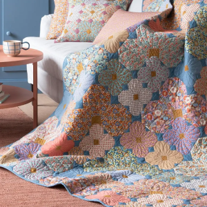Wallflower Quilt 🌸✨ A Symphony of Soft Colors and Gentle Beauty 5 Wallflower Quilt 🌸✨ A Symphony of Soft Colors and Gentle Beauty 1
