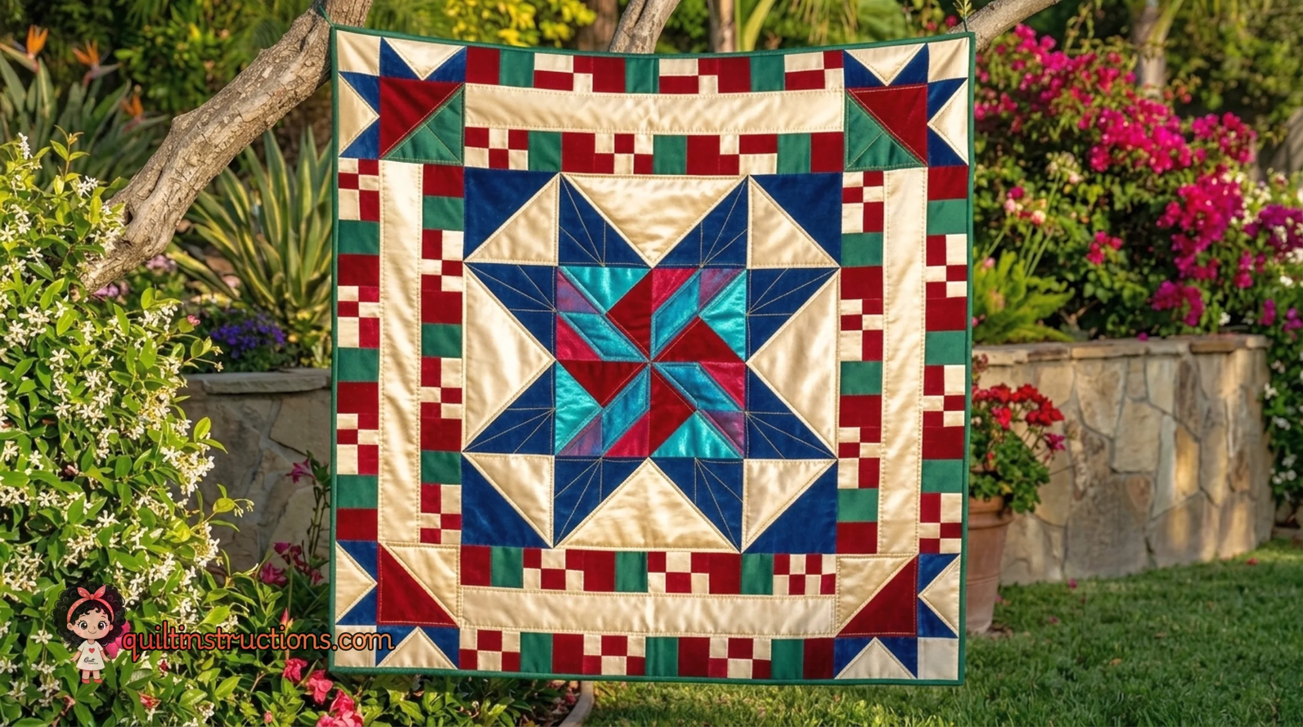 Lilacia Love Summer Mystery Quilt Lilacia Love Summer Mystery Quilt
