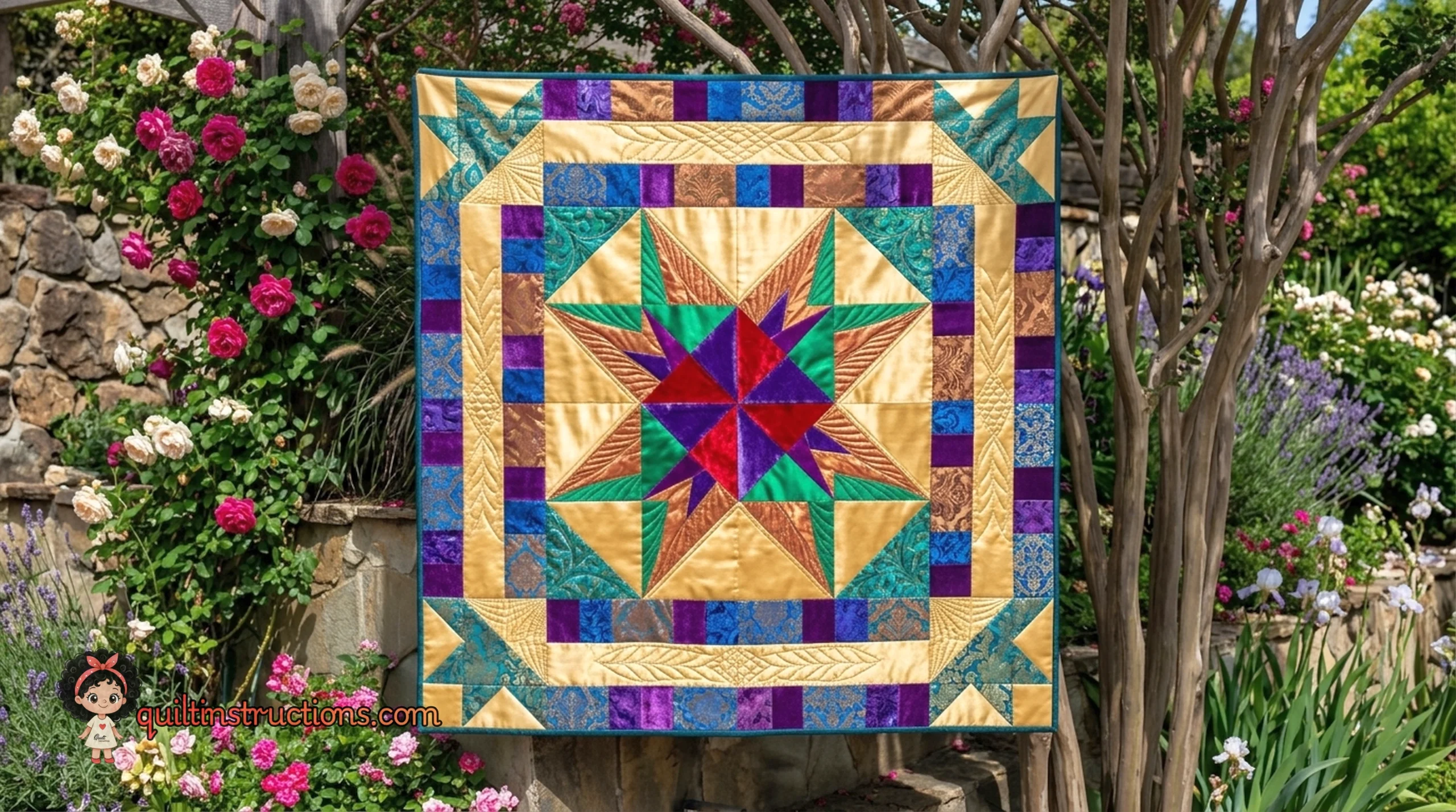 Lilacia Love Summer Mystery Quilt Lilacia Love Summer Mystery Quilt