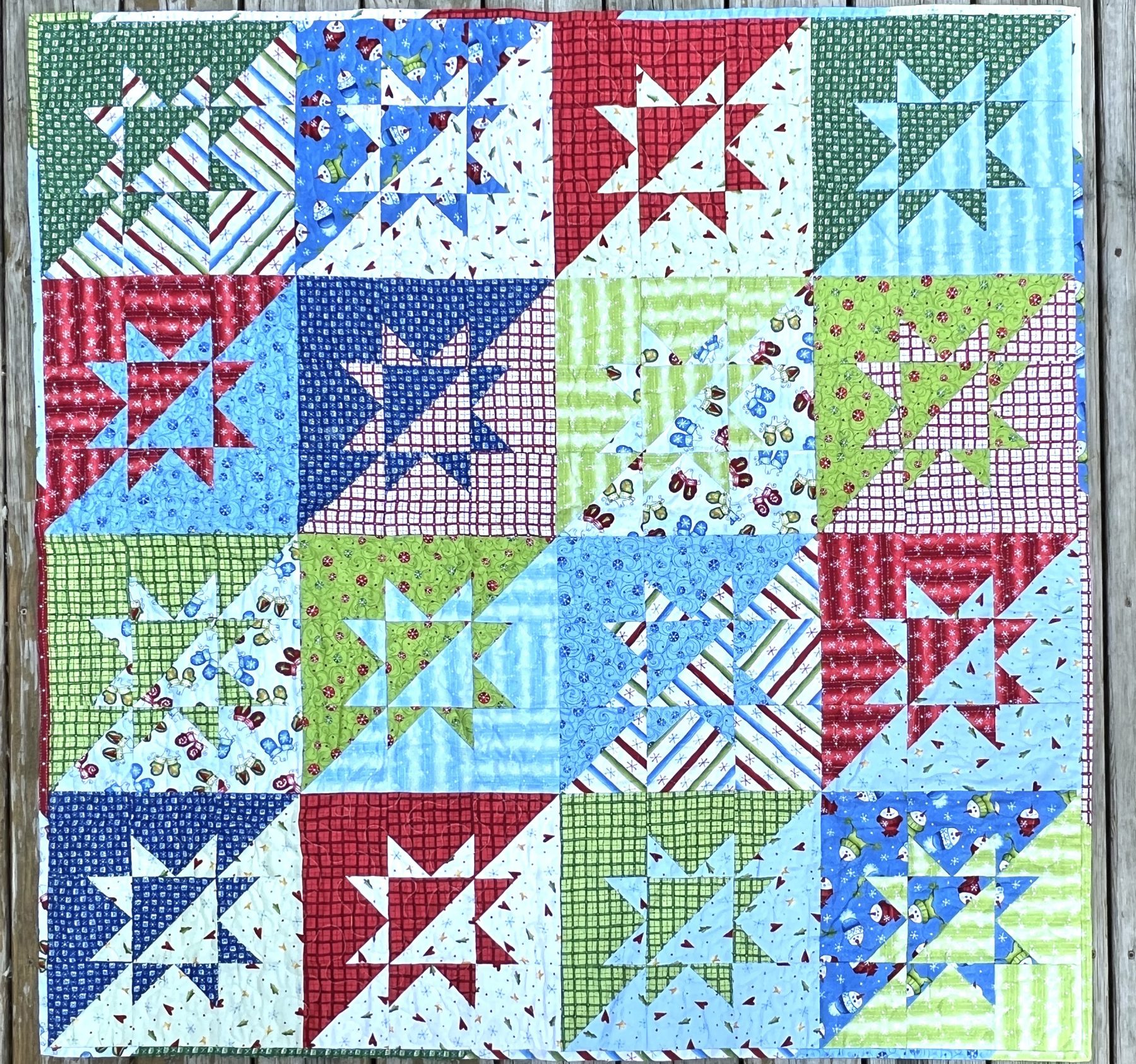 Split Stars Quilt Pattern: Free PDF & Fabric Guide 1 Split Stars Quilt scaled