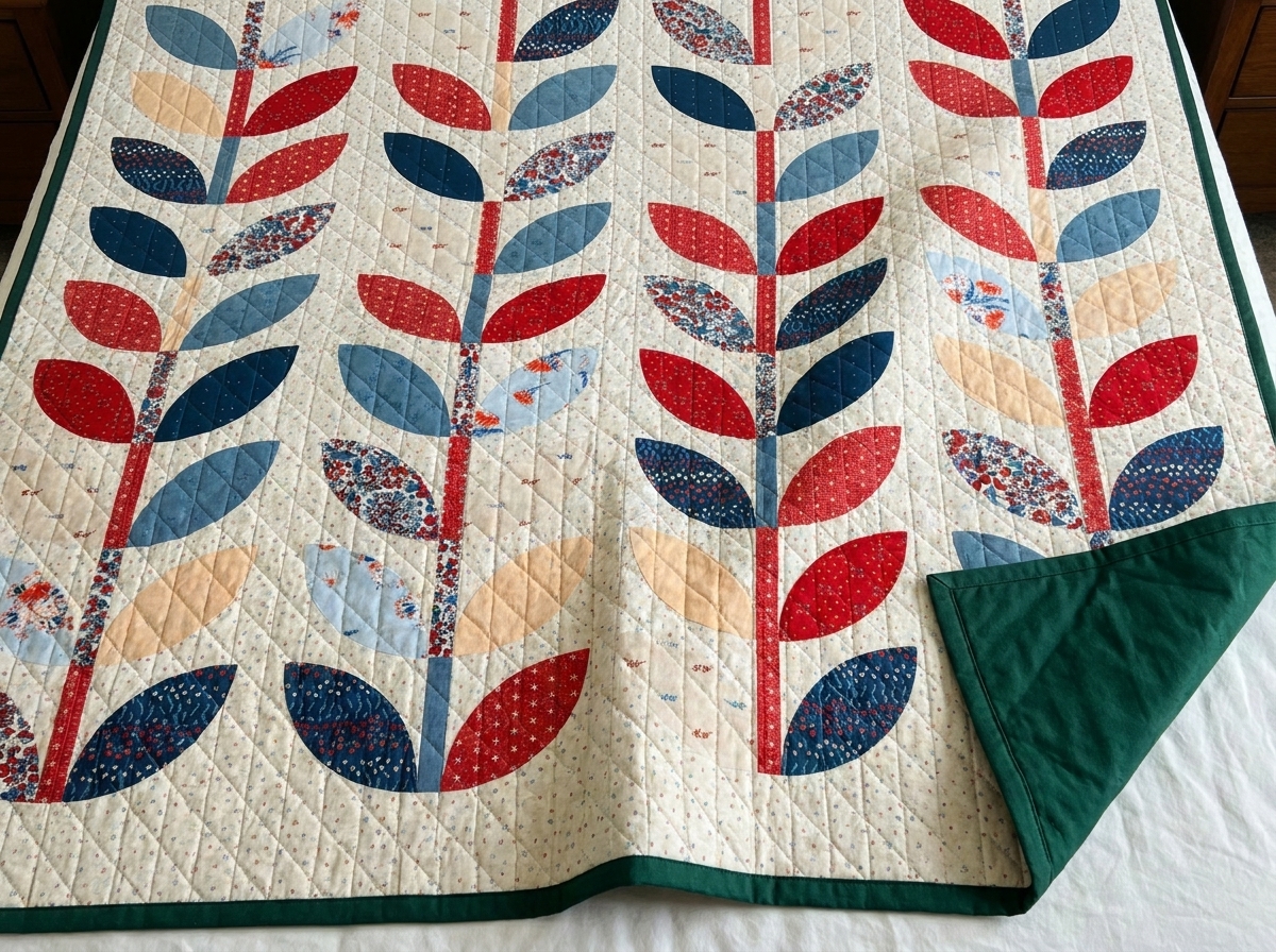 Arbor Blooming Americana Quilt Arbor Blooming Americana Quilt