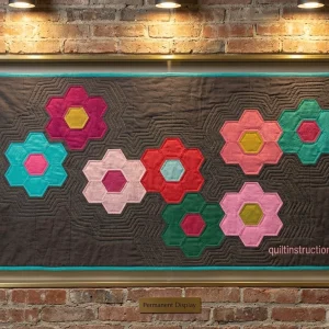 Sew Hexie Quilt Pattern: Free Modern Hexagon PDF Guide 5 Sew Hexie Quilt 3