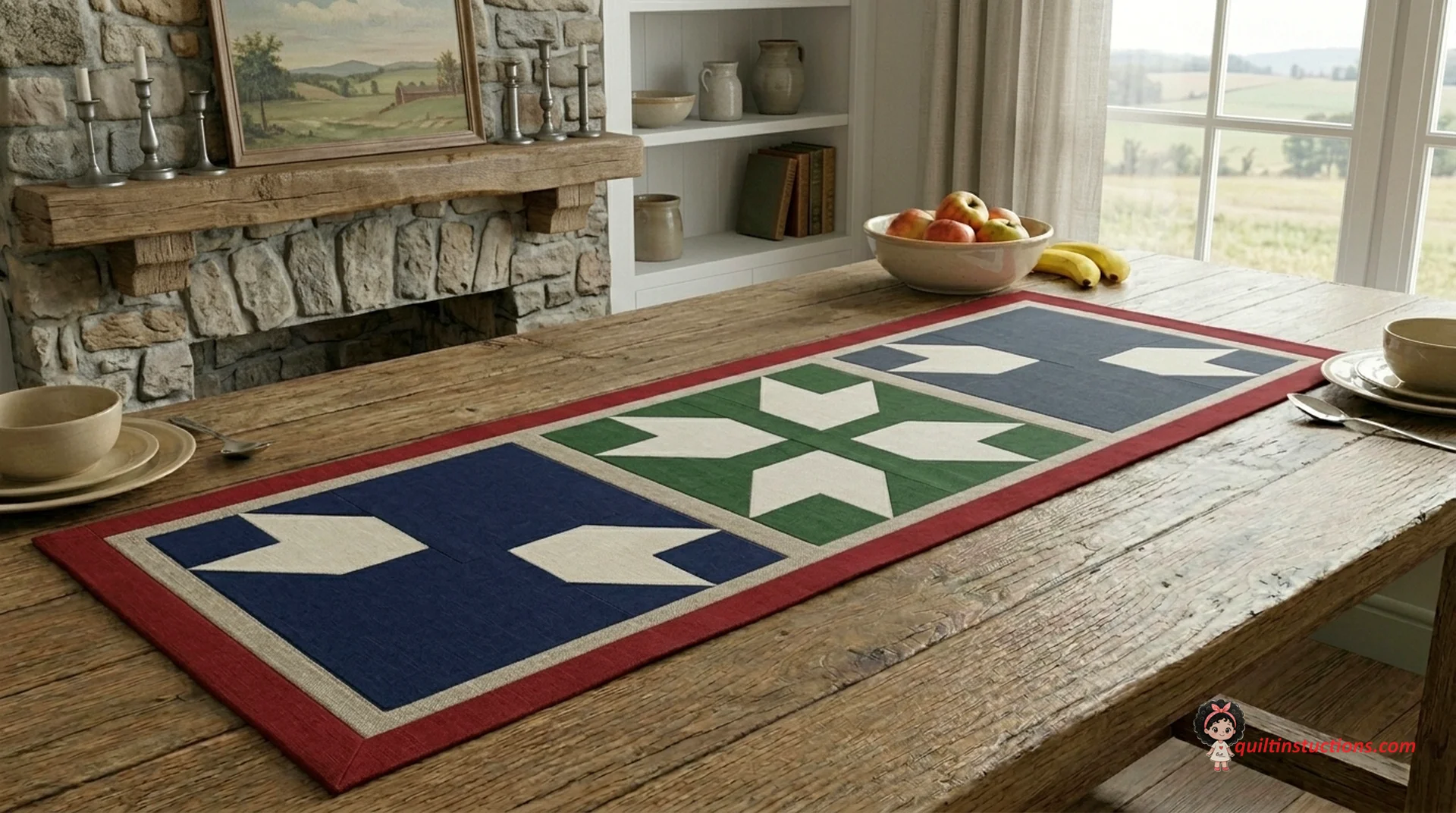 Checkmate Blocks: Free Modern Quilt Pattern & Tutorial 1 High contrast Checkmate block with dark and light fabrics