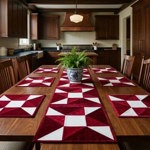 Eccentric Star Quilt Block: Free PDF & Table Runner Tips 8 Eccentric Star Quilt Block