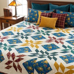 Garden Pinwheels Quilt 2 Garden Pinwheels Quilt