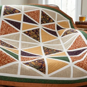 Graphite Quilt Pattern: Modern Geometric Design Guide 4 Graphite Quilt