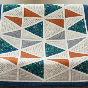 Graphite Quilt Pattern: Modern Geometric Design Guide 1 Graphite Quilt