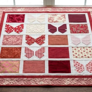 Free Hearts Aflutter Quilt Pattern by Riley Blake Designs 2 Hearts Aflutter 14