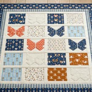 Free Hearts Aflutter Quilt Pattern by Riley Blake Designs 7 Hearts Aflutter 16