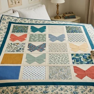 Free Hearts Aflutter Quilt Pattern by Riley Blake Designs 12 Hearts Aflutter 6