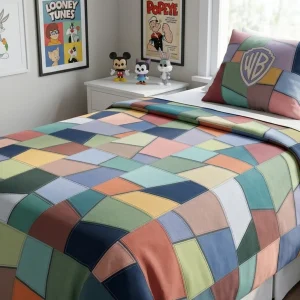 Mosaico Quilt: A Stunning Geometric Pattern by Donna Jordan 2 Mosaico Quilt