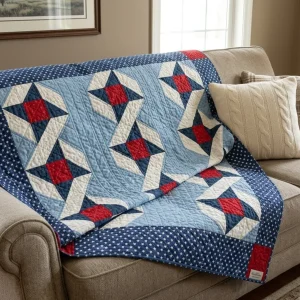 Stars of Courage quilt pattern 6 Stars of Courage quilt pattern
