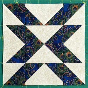 Blazing Arrows Quilt Block Tutorial: Free PDF Patterns 8 Arrows Quilt Block 14