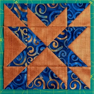 Blazing Arrows Quilt Block Tutorial: Free PDF Patterns 6 Arrows Quilt Block 15