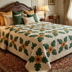 Charter Oak Quilt Block: Free 12-Inch Pattern & Tutorial 9 Charter Oak Quilt 2